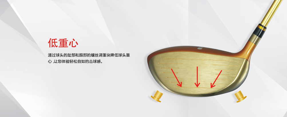 GF460(金色) 发球木